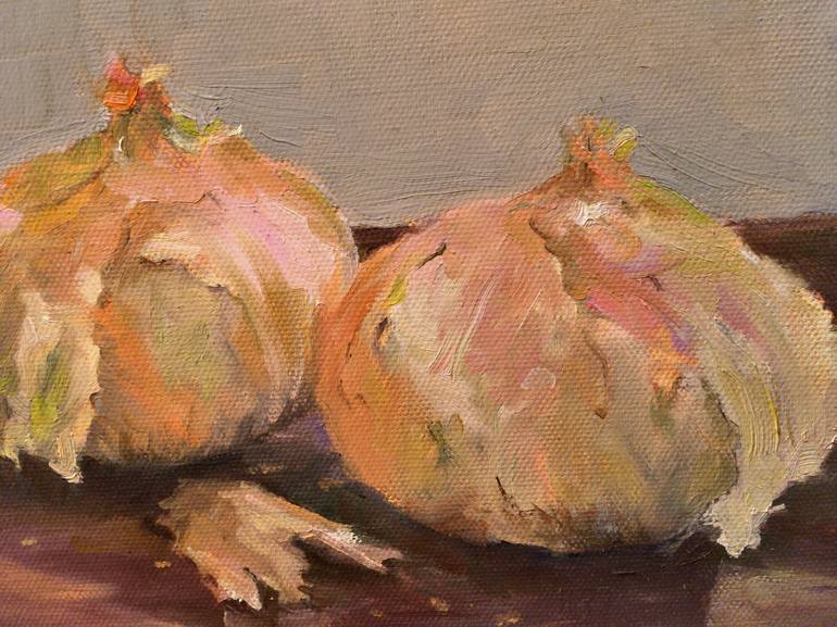 Original Impressionism Still Life Painting by Peggy Casey-Mason