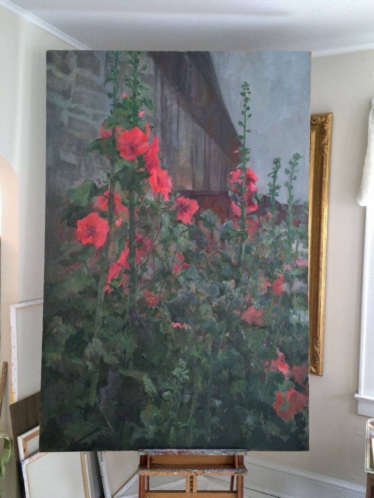 Original Floral Painting by Peggy Casey-Mason