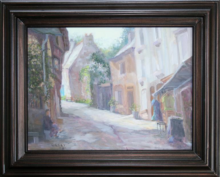 Original Impressionism Places Painting by Peggy Casey-Mason