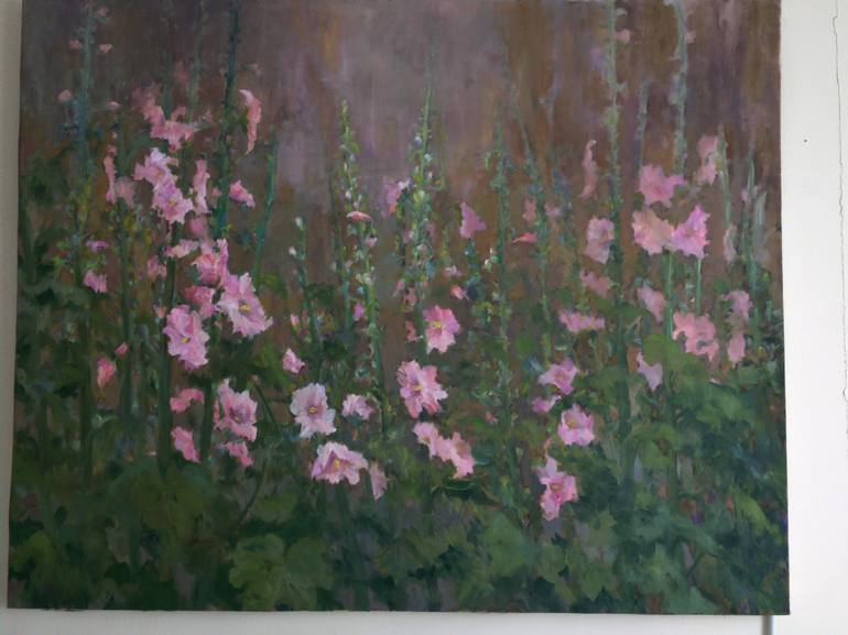 Original Floral Painting by Peggy Casey-Mason