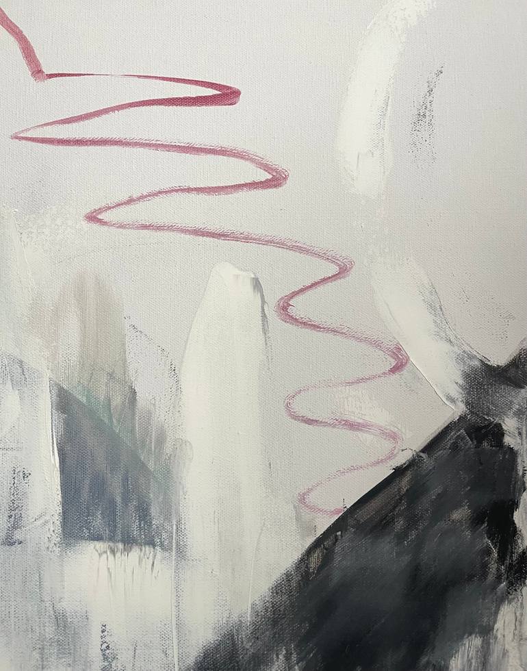 Original Abstract Expressionism Abstract Painting by Peggy Casey-Mason