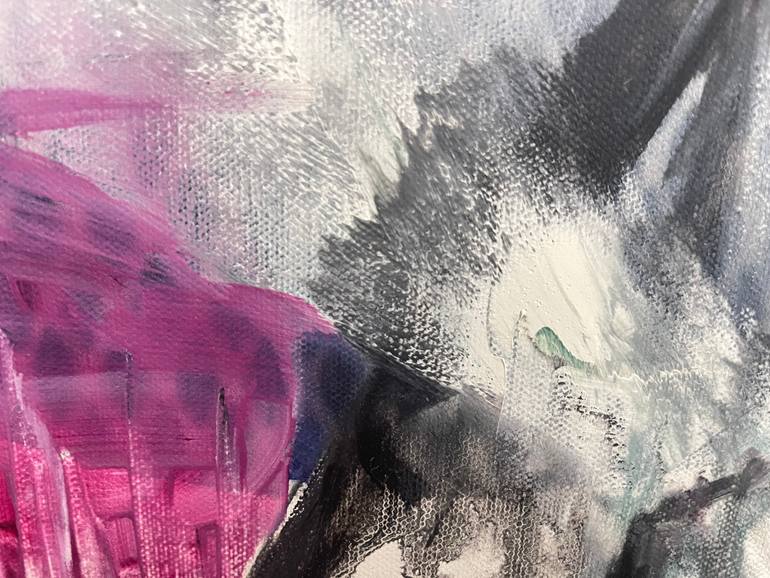 Original Abstract Expressionism Abstract Painting by Peggy Casey-Mason