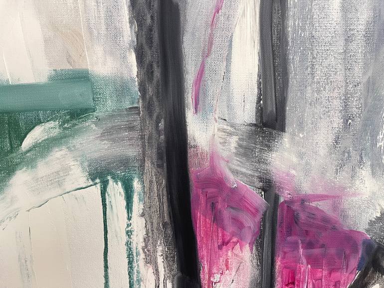 Original Abstract Expressionism Abstract Painting by Peggy Casey-Mason
