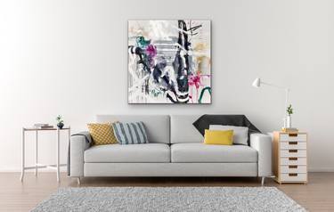 Original Modern Abstract Paintings by Peggy Casey-Mason