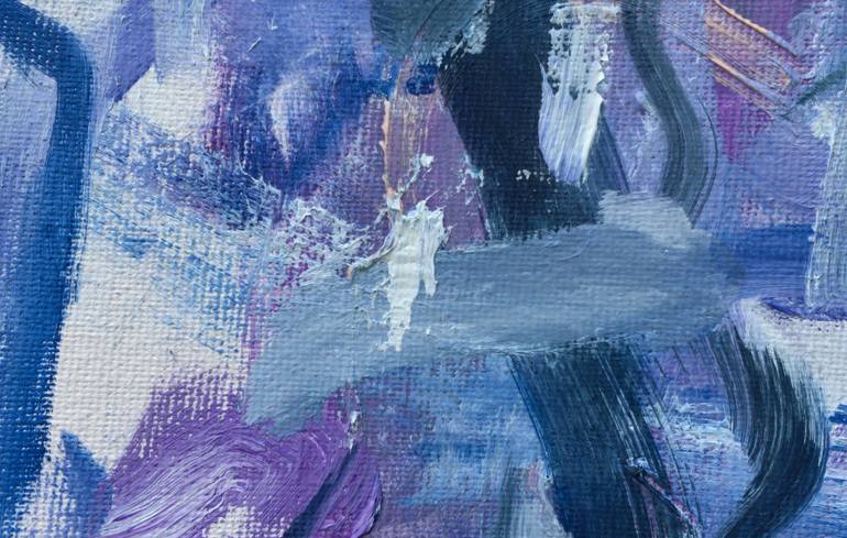 Original Abstract Expressionism Abstract Painting by Peggy Casey-Mason