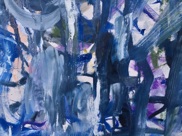 Original Abstract Expressionism Abstract Painting by Peggy Casey-Mason