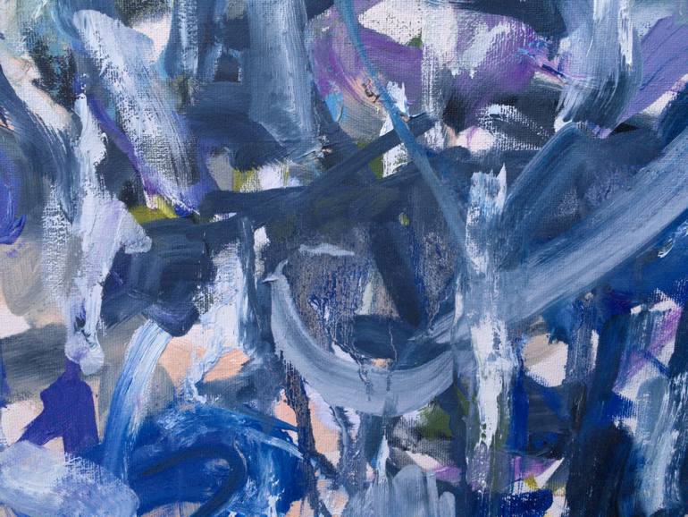 Original Abstract Expressionism Abstract Painting by Peggy Casey-Mason