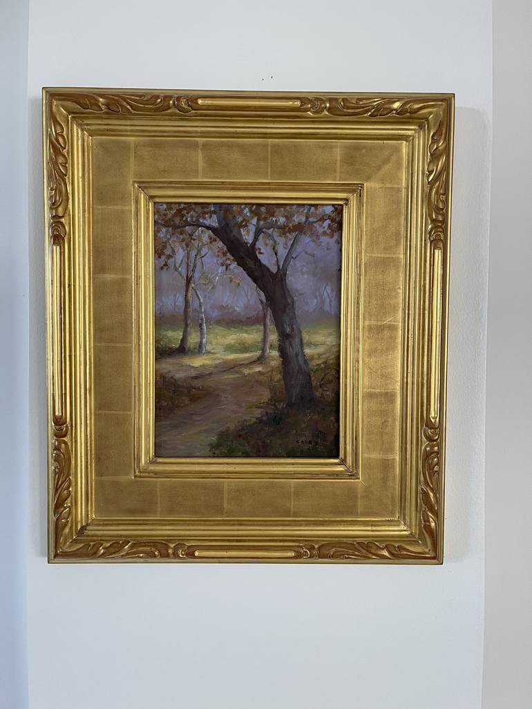 Original Impressionism Landscape Painting by Peggy Casey-Mason