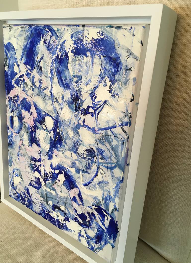 Original Abstract Expressionism Abstract Painting by Peggy Casey-Mason