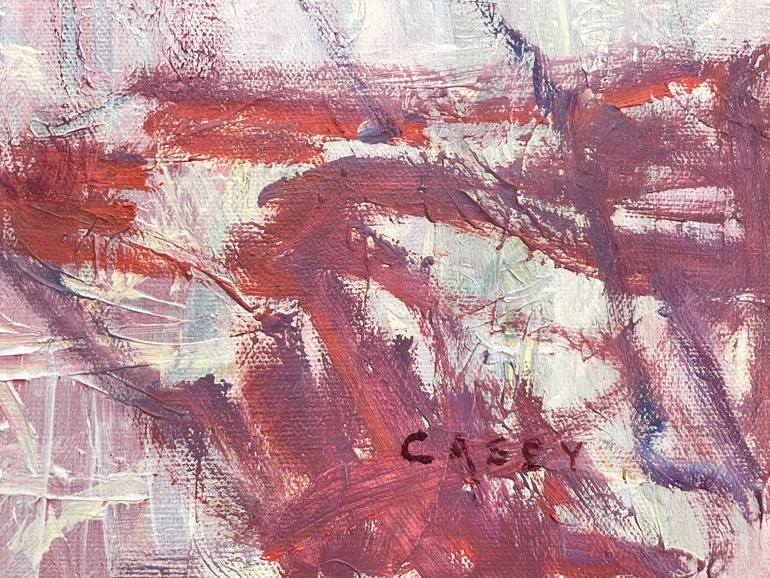 Original Abstract Expressionism Abstract Painting by Peggy Casey-Mason