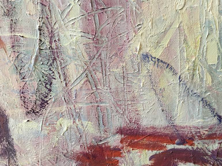 Original Abstract Expressionism Abstract Painting by Peggy Casey-Mason