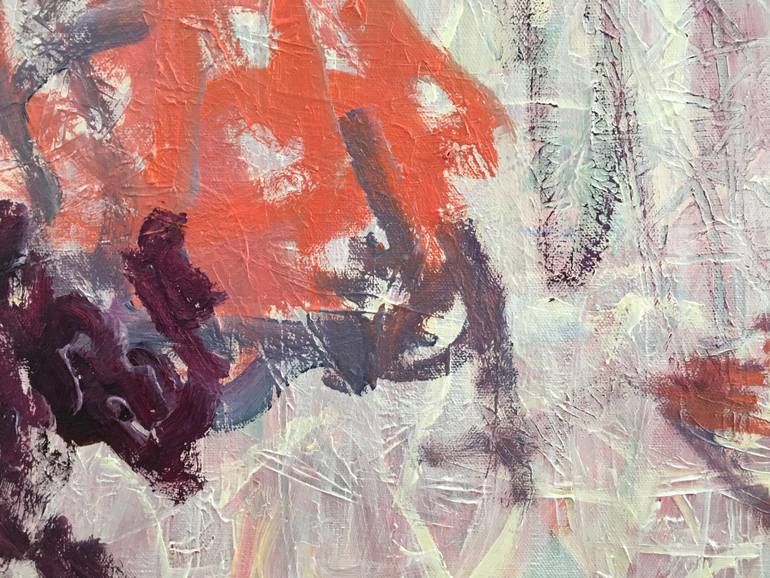 Original Abstract Expressionism Abstract Painting by Peggy Casey-Mason