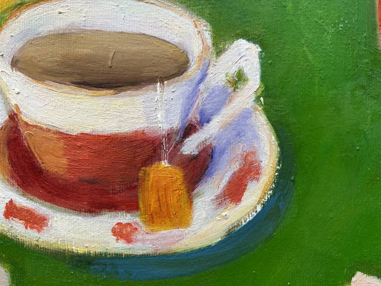 Original Fauvism Still Life Painting by Iryna Benderovska