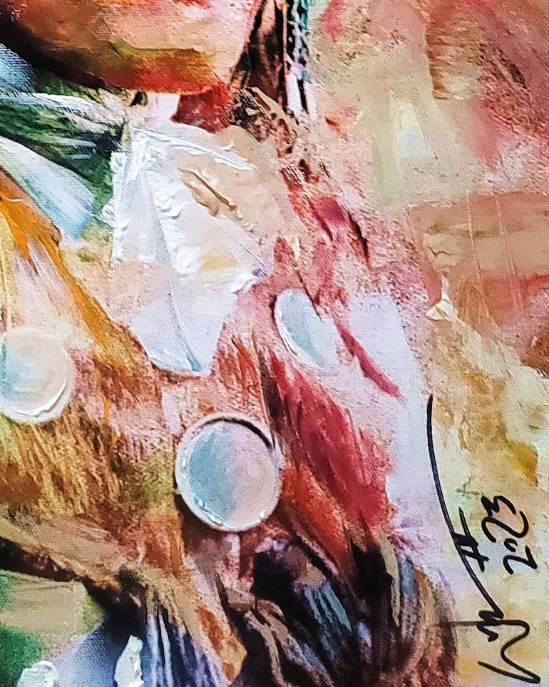 Original Expressionism People Painting by William Iii
