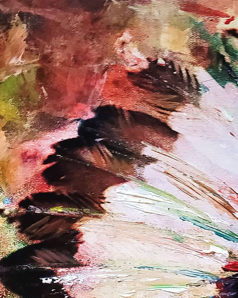 Original Expressionism People Painting by William Iii