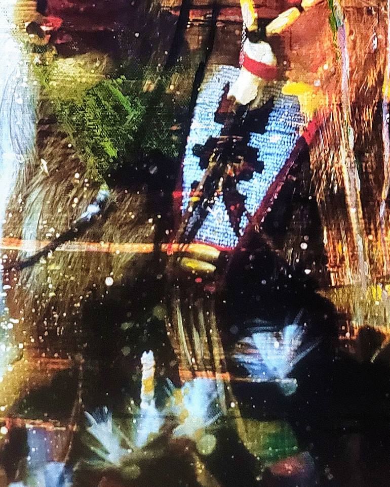 Original Expressionism People Painting by William Iii