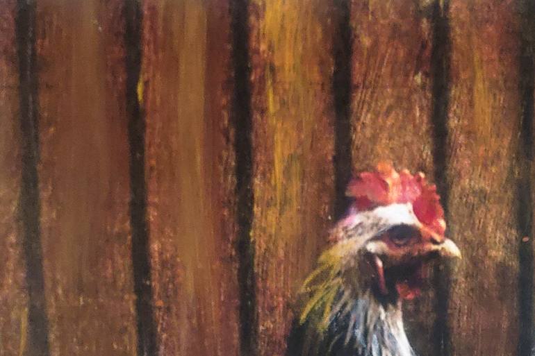 Original Expressionism Animal Painting by William Iii