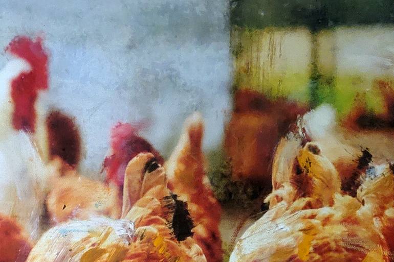 Original Expressionism Animal Painting by William Iii