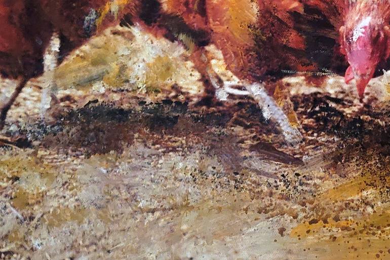 Original Expressionism Animal Painting by William Iii