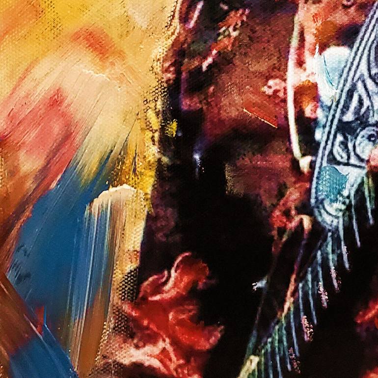 Original Expressionism Pop Culture/Celebrity Painting by William Iii