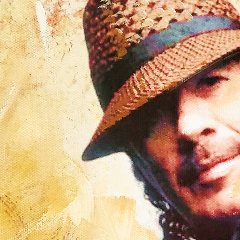 Original Expressionism Pop Culture/Celebrity Painting by William Iii