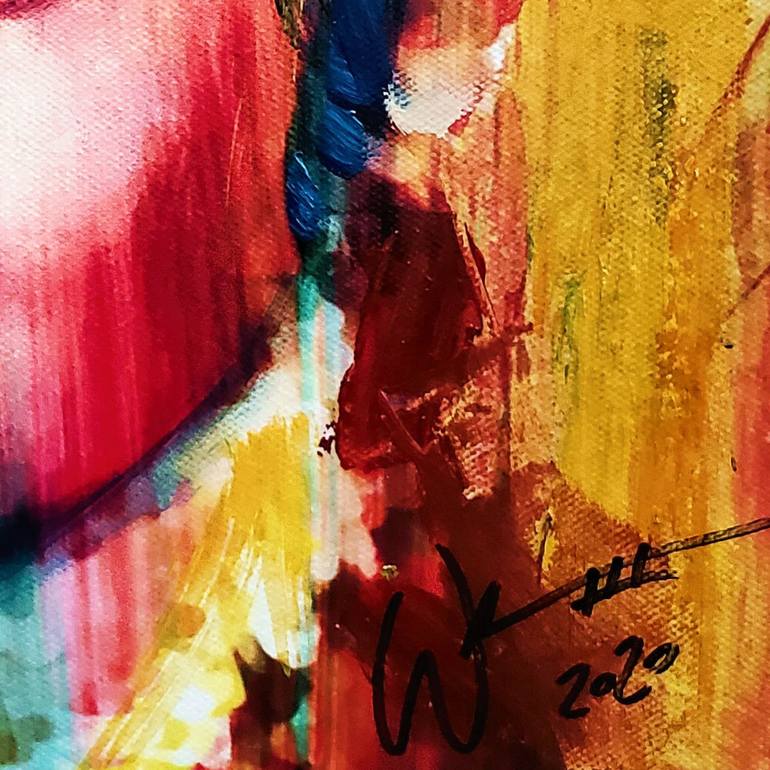 Original Expressionism Celebrity Painting by William Iii