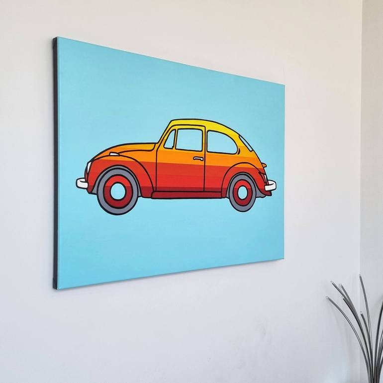 Original Automobile Painting by Rory OBrien