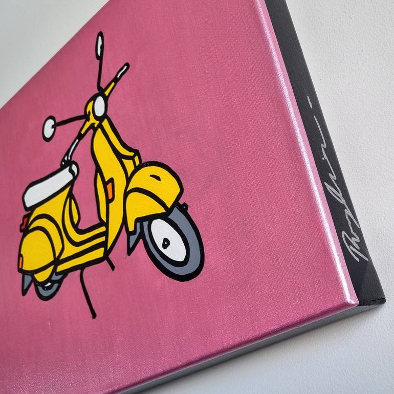 Original Motorcycle Painting by Rory OBrien