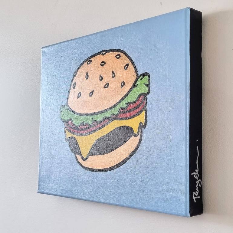 Original Pop Art Food Painting by Rory OBrien