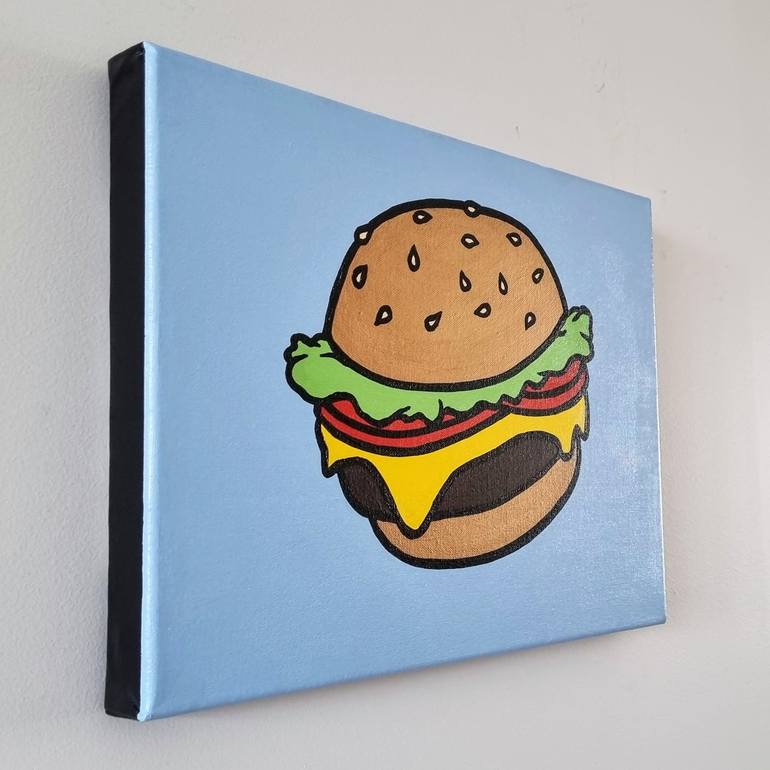 Original Pop Art Food Painting by Rory OBrien