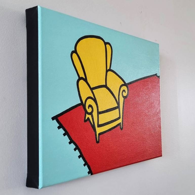 Original Pop Art Interiors Painting by Rory OBrien