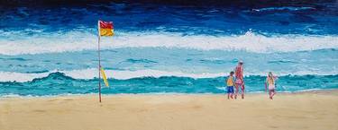 Original Fine Art Beach Paintings by Rory OBrien