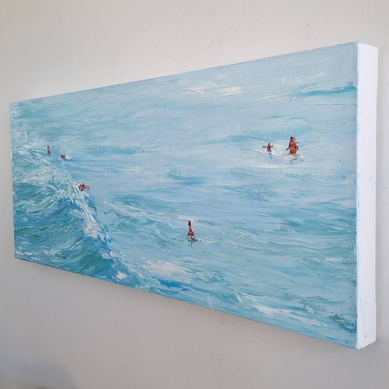 Original Beach Painting by Rory OBrien