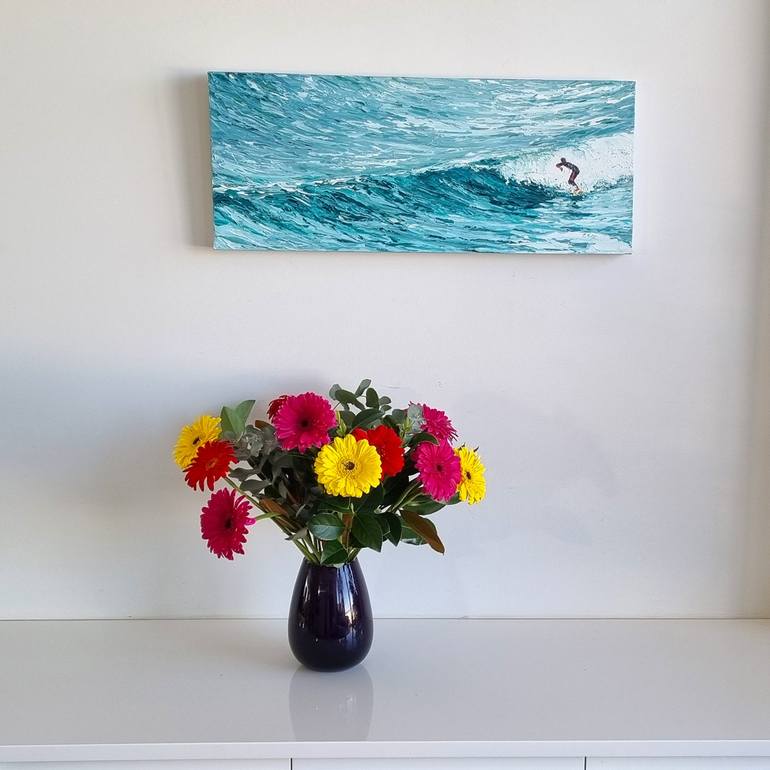 Original Beach Painting by Rory OBrien