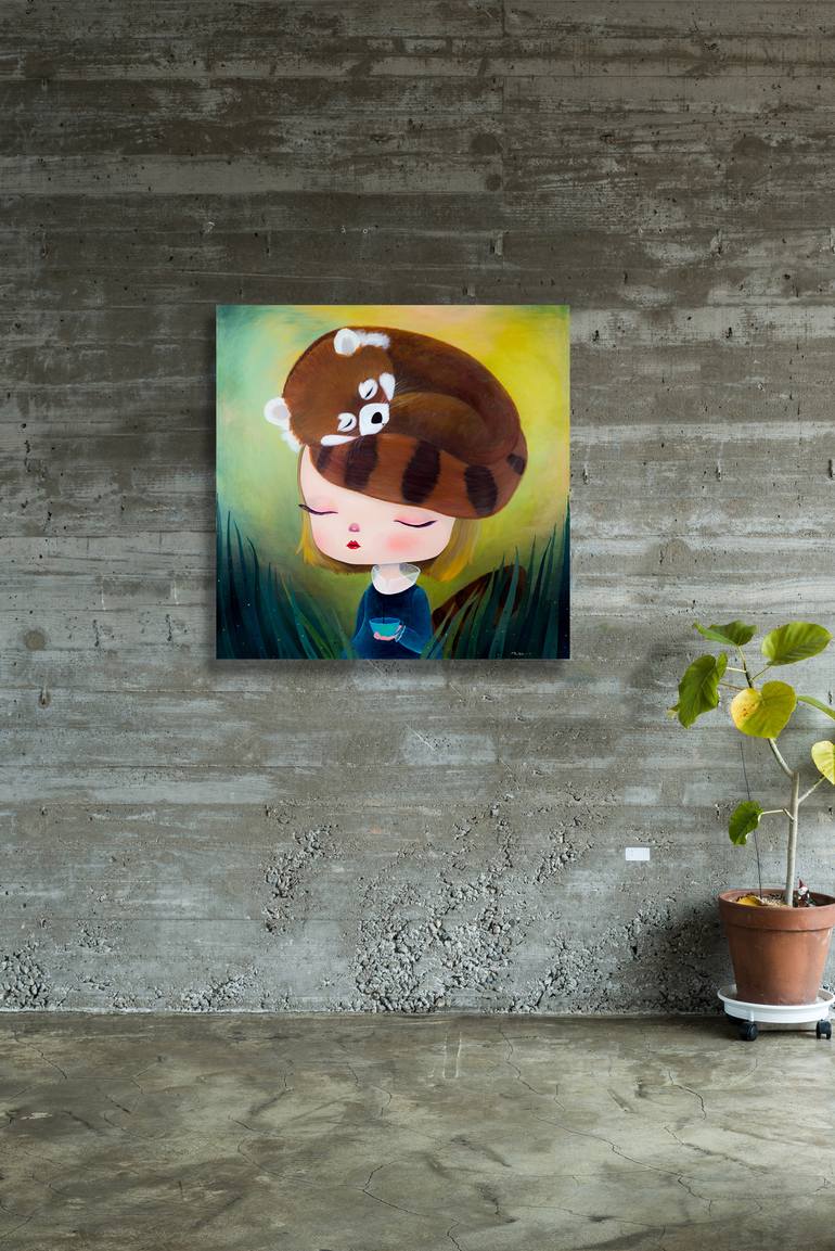 Original Figurative People Painting by Seungyeon Moon