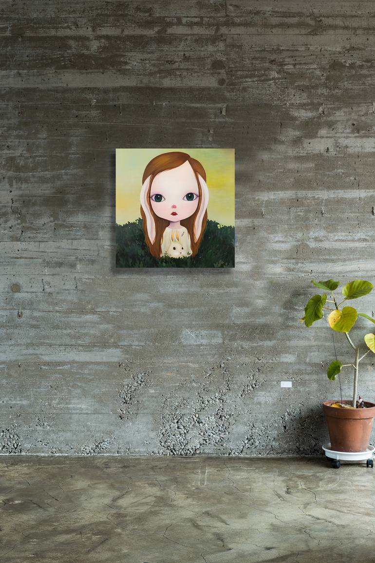 Original Figurative People Painting by Seungyeon Moon