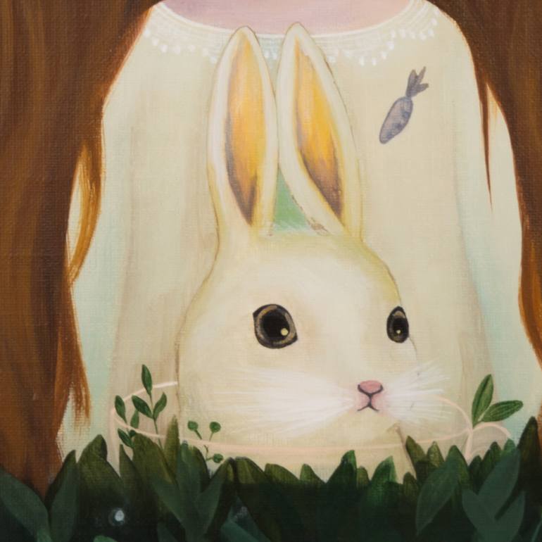 Original Figurative People Painting by Seungyeon Moon