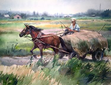 Original Horse Paintings by Samira Yanushkova
