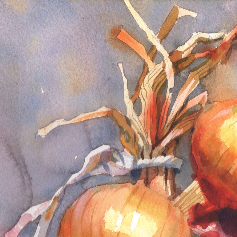 Original Abstract Still Life Painting by Samira Yanushkova