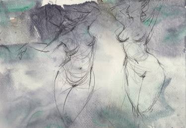 Original Abstract Erotic Paintings by Samira Yanushkova