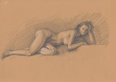 Print of Nude Drawings by Samira Yanushkova
