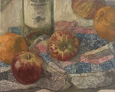Still life with wine and fruit thumb