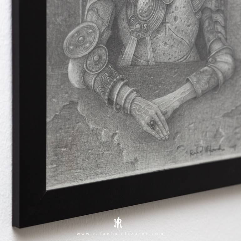 Original Expressionism Fantasy Drawing by Rafael Mielczarek