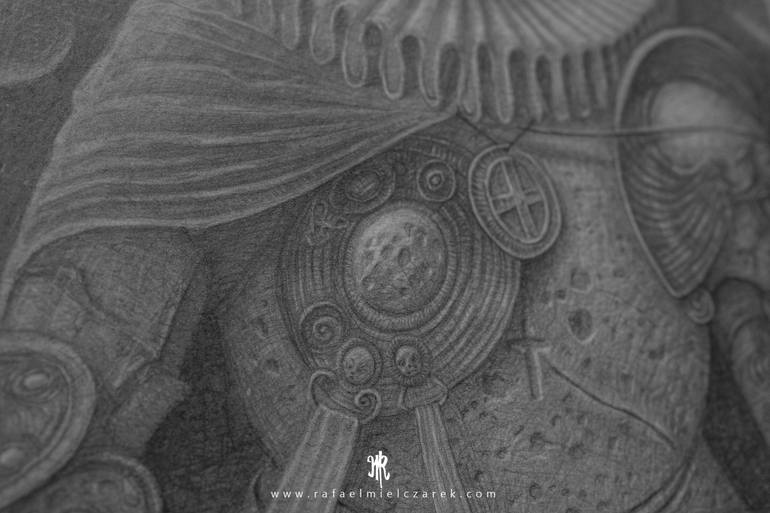 Original Expressionism Fantasy Drawing by Rafael Mielczarek