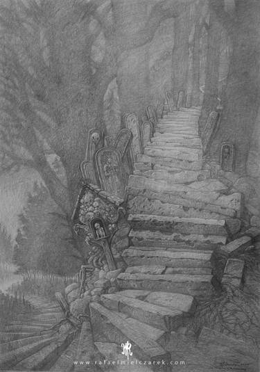 Print of Fantasy Drawings by Rafael Mielczarek