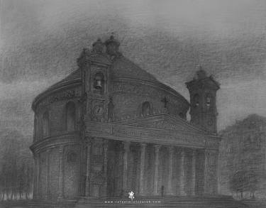 Print of Fine Art Architecture Drawings by Rafael Mielczarek