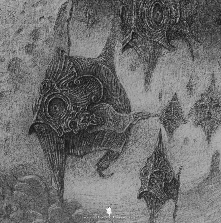 Original Illustration Water Drawing by Rafael Mielczarek