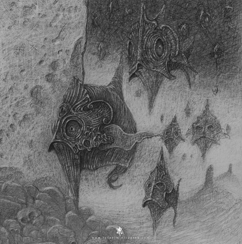 Original Illustration Water Drawing by Rafael Mielczarek
