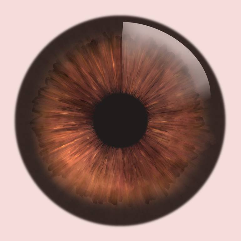 Eye Drawing by Oxana Dubovik | Saatchi Art