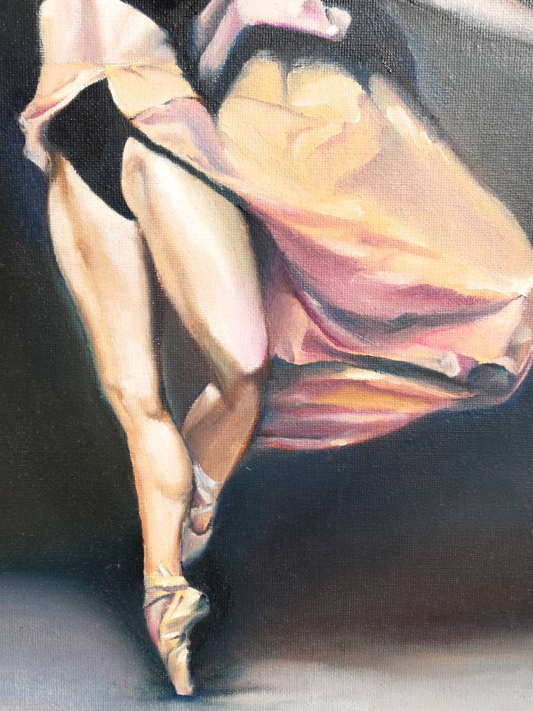 Original Realism People Painting by Luis Alfonso Lopez